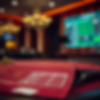 Graph showing bankroll management techniques for gambling