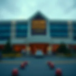 Elegant view of MGM Foxwoods Casino exterior