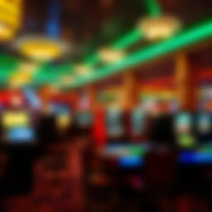 Diverse Gaming Options at MGM Foxwoods Inside view showcasing diverse gaming options at MGM Foxwoods