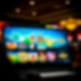Online casino interface showcasing various games