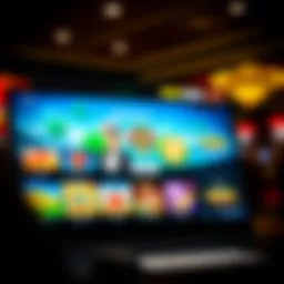 Online casino interface showcasing various games