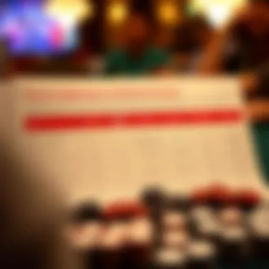 Chart summarizing practical applications of unit size betting strategies