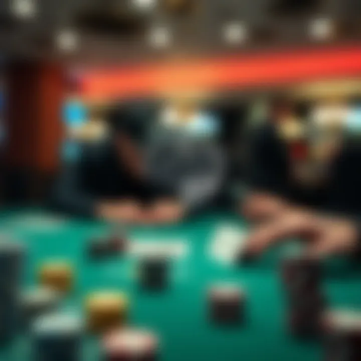 Illustration depicting psychological factors in betting decisions