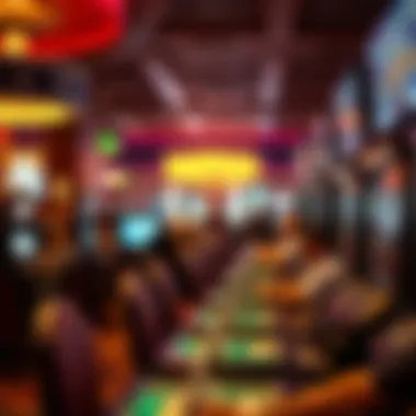 Guests enjoying various gaming options at the Railroad Casino