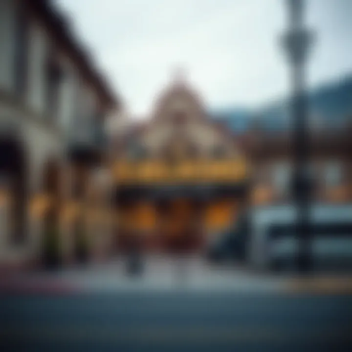 Historical architecture of the Railroad Casino highlighting its unique design