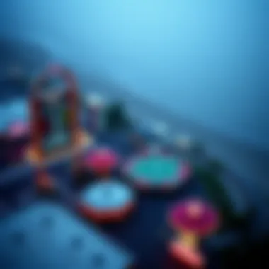 Aerial view of Rockaway Casino and its surrounding area