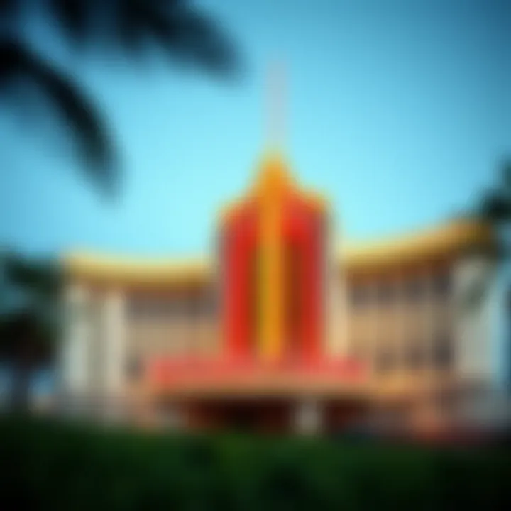 Exterior view of Rockaway Casino showcasing its architectural design