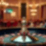 Overview of a roulette app interface showcasing gameplay mechanics