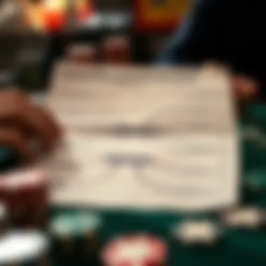 An intricate diagram illustrating bankroll management principles