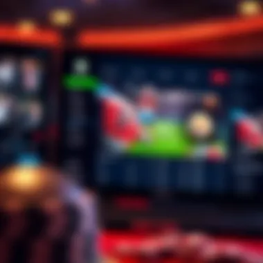 User interface of a popular sportsbook