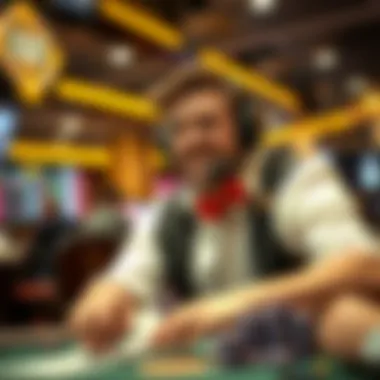 Illustration showing a successful bettor using bonus codes