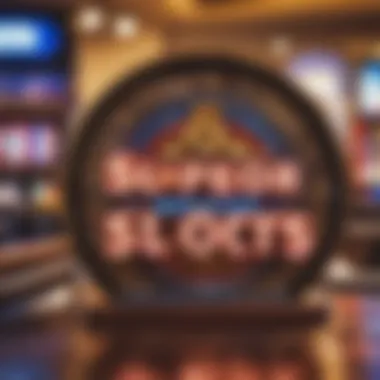 Visual representation of Superslots Casino logo showcasing their brand identity