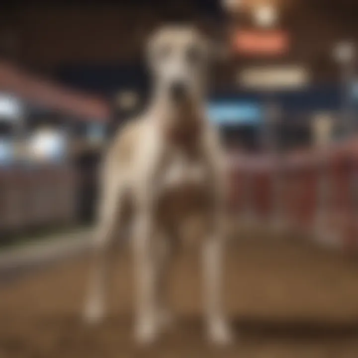 The cultural significance of greyhound racing in Las Vegas.