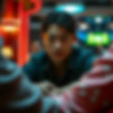 Psychology Behind Gambling Behavior An artistic representation of the psychology of gambling behavior