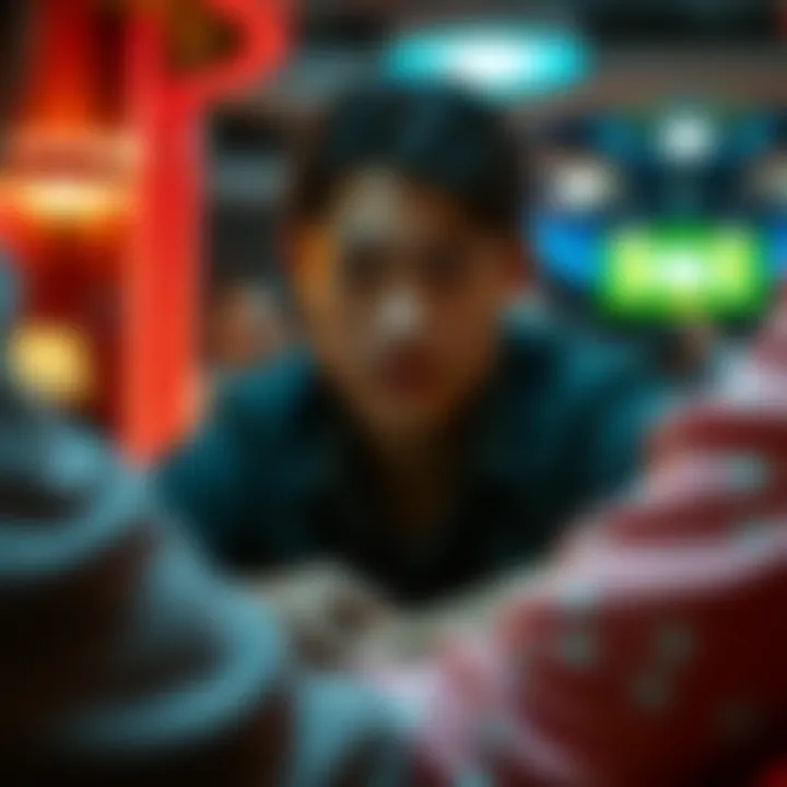 Psychology Behind Gambling Behavior An artistic representation of the psychology of gambling behavior