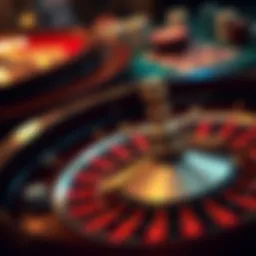 A vintage roulette wheel with a rich history