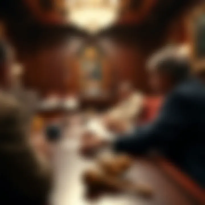 Courtroom scene related to poker legislation