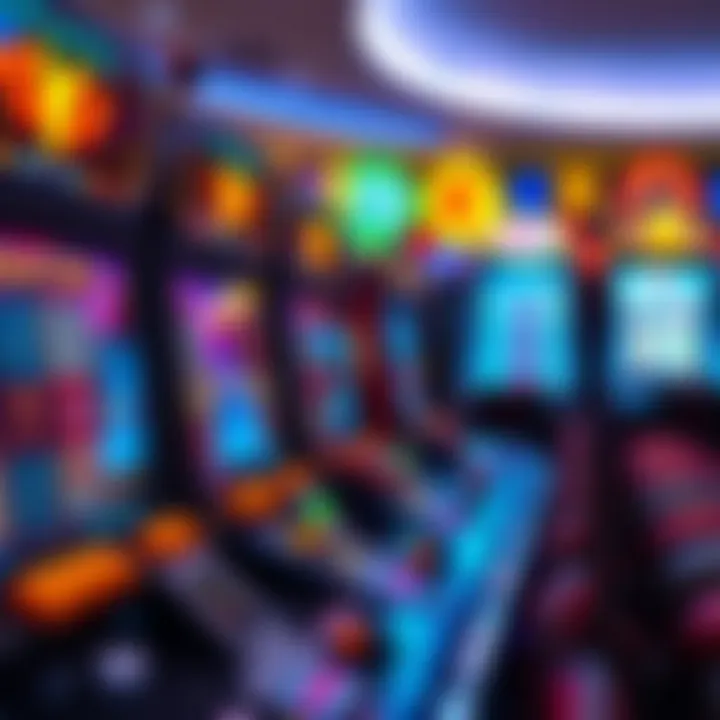 A colorful array of slot game themes appealing to diverse interests