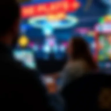 A player enjoying an interactive free slot game on a digital device