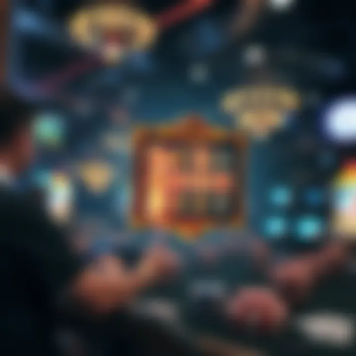 Visual representation of Thunderstrike Jackpot mechanics