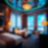 Luxurious comped room in Las Vegas casino