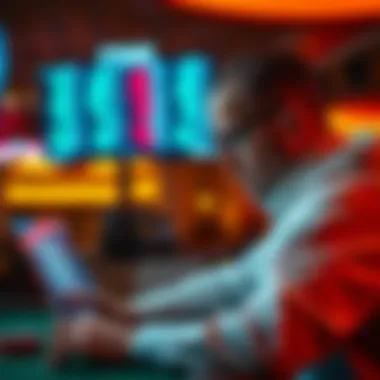 Bettor analyzing F5 data