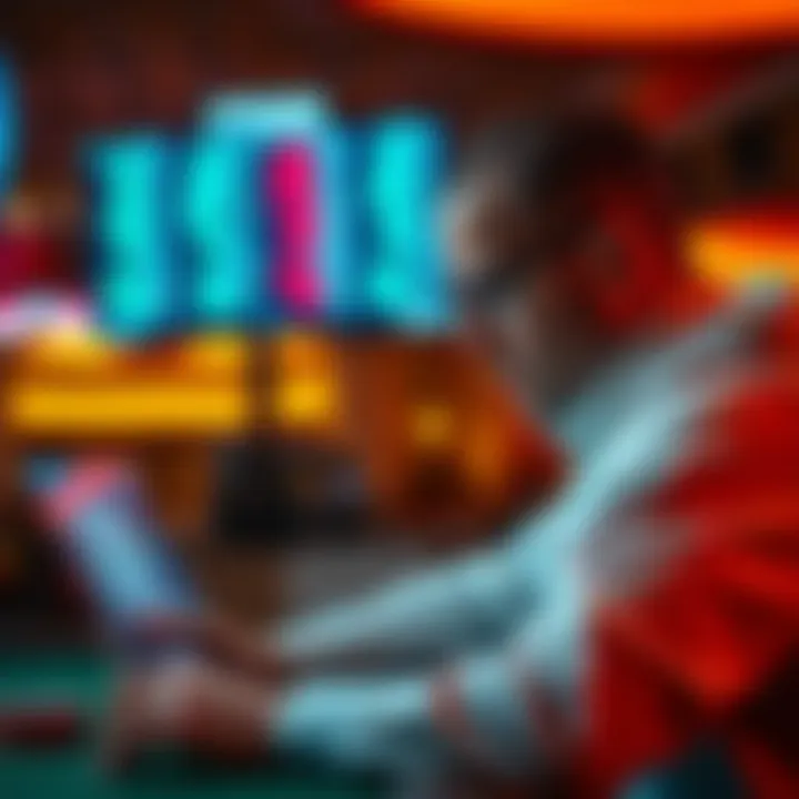 Bettor analyzing F5 data