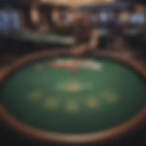 Overview of Let It Ride Poker table layout