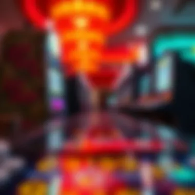 A modern digital slot machine reflecting the evolution of gameplay.