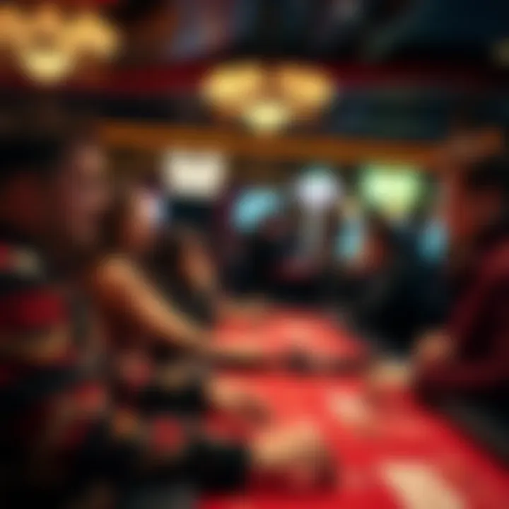 Players engaged in the game, showcasing interaction and strategy.