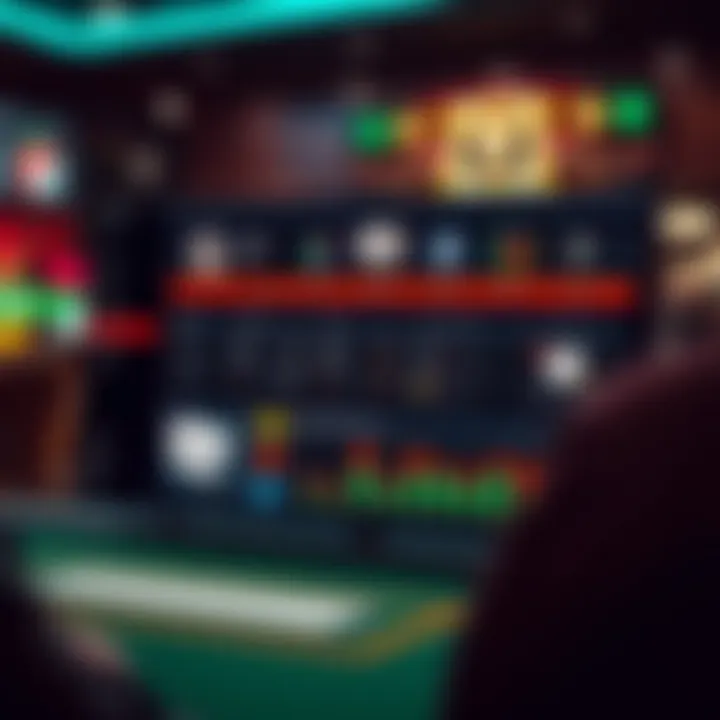 User dashboard for managing WSOP Online account